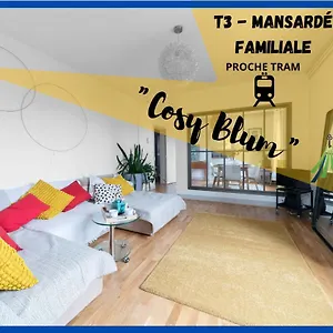 ⟬cosy Blum 63⟭ Et Accueillant ⁕mansarde⁕ Appartement